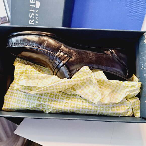 Men's Florsheim, Riva Poly Slip-On 17088-01 Black Leather 11 1/2 D - Picture 4 of 15